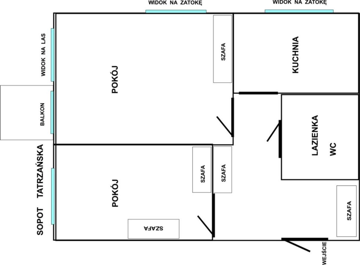 Sopot Apartament Kamienny Potok 外观 照片